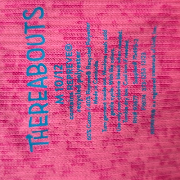 THEREABOUTS BRAND GIRLS PINK. WHITE, & YELLOW SUMMER TOPS SIZE MEDIUM 10-12 - Picture 11 of 15